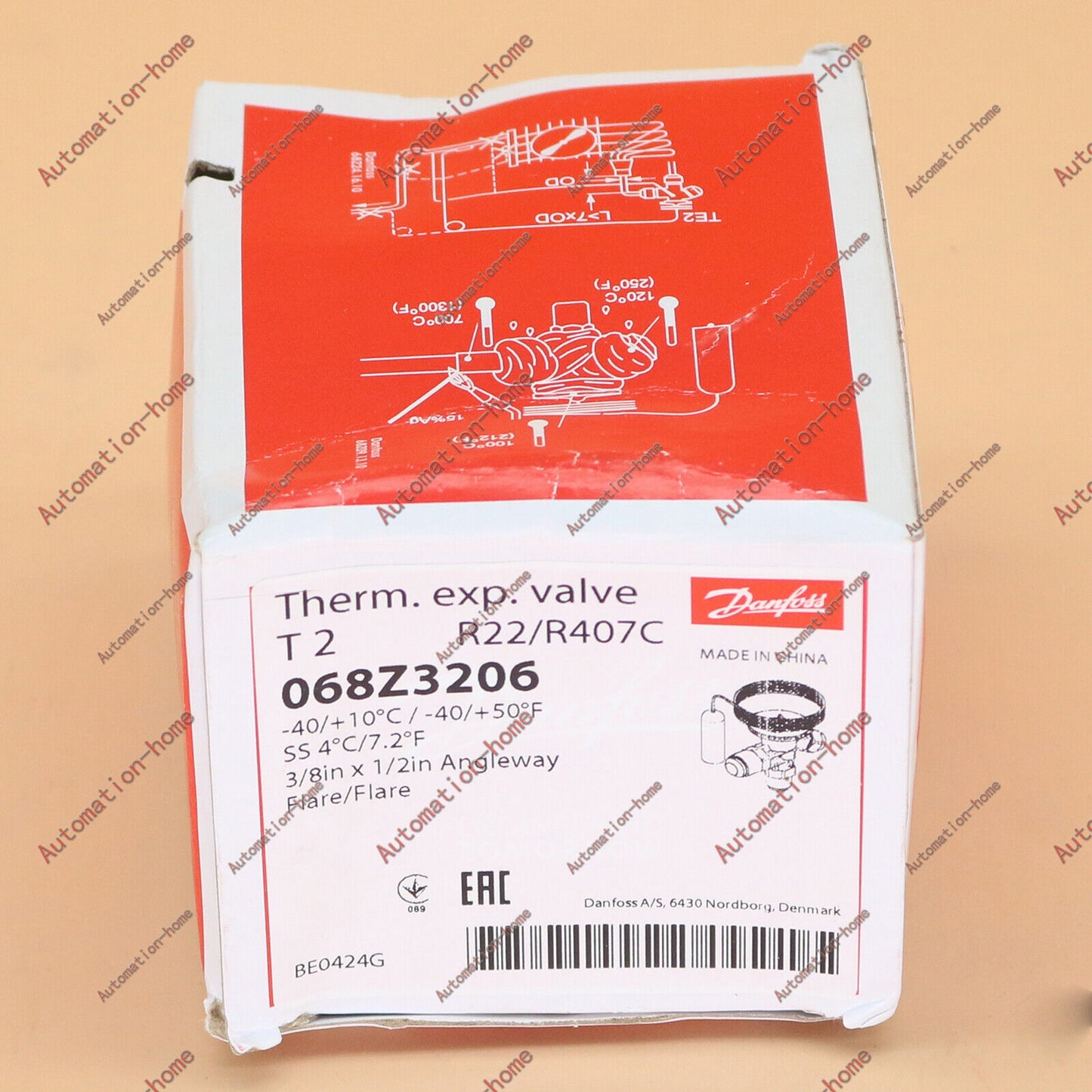T2 068Z3206 DANFOSS EXPANSION VALVE - DANFOSS