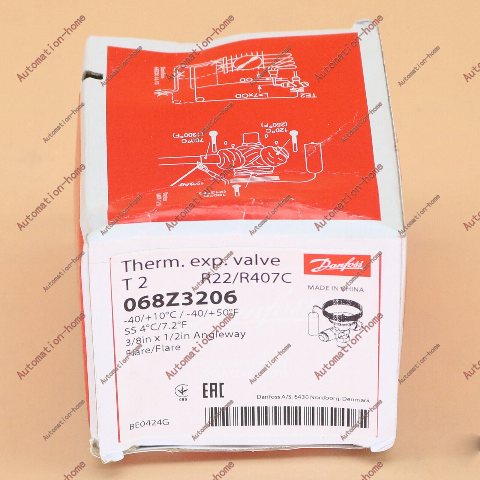 T2 068Z3206 DANFOSS EXPANSION VALVE - DANFOSS