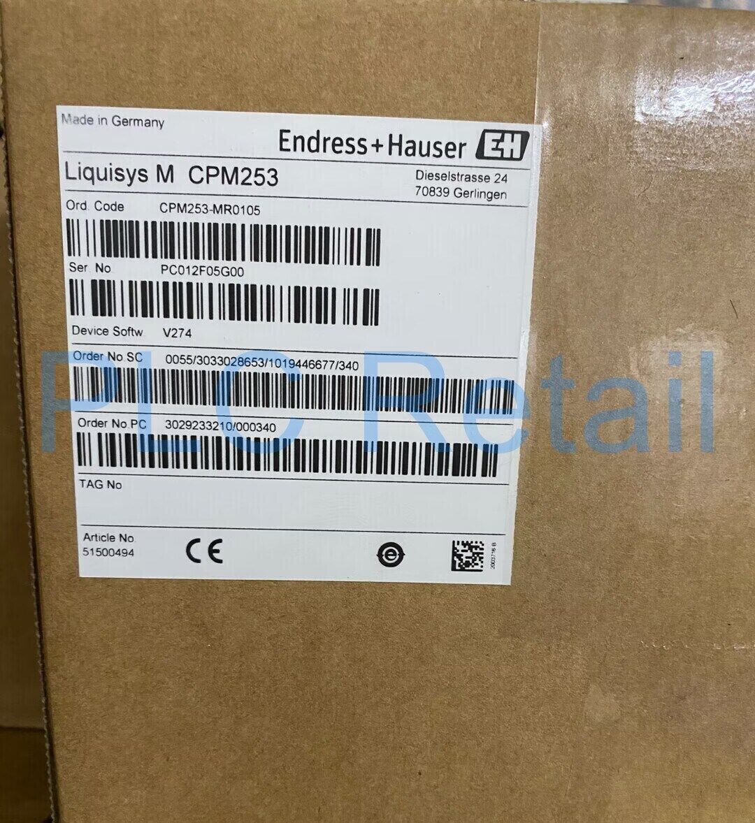 New 1PCS E+H Transmitter CPM253-MR0105 - SIGMA