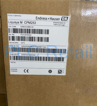 New 1PCS E+H Transmitter CPM253-MR0105 - SIGMA