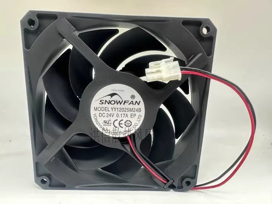 SNOWFAN YY12025M24B 12025 DC24V 0.17A 120*25MM 2-Pin Inverter Cooling Fan