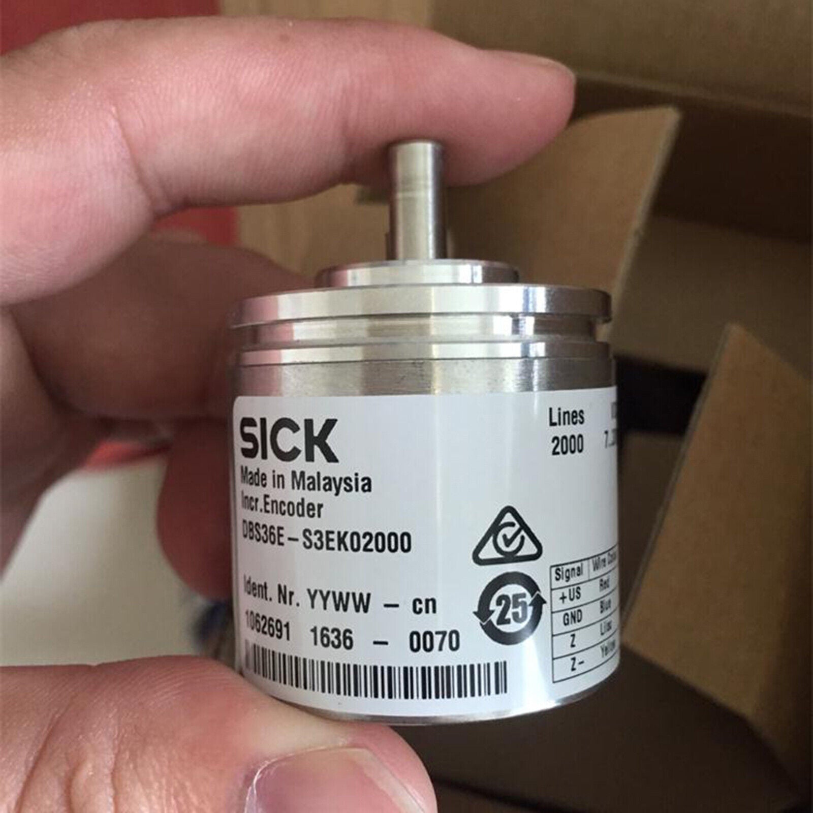 new 1 piece  sick 1062691 DBS36E-S3EK02000 Encoder ship