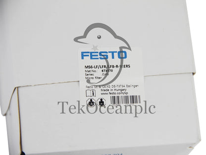 1PCS Festo MS6-LF/LFR/LFB-R-V.ERS 673570 Bowl Module #te
