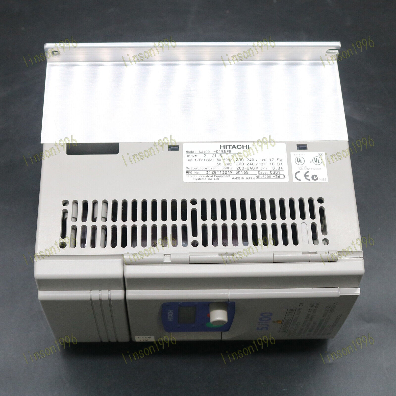 HITachi SJ100-015NFE Frequency Converter 1.5KW 220V - HITACHI