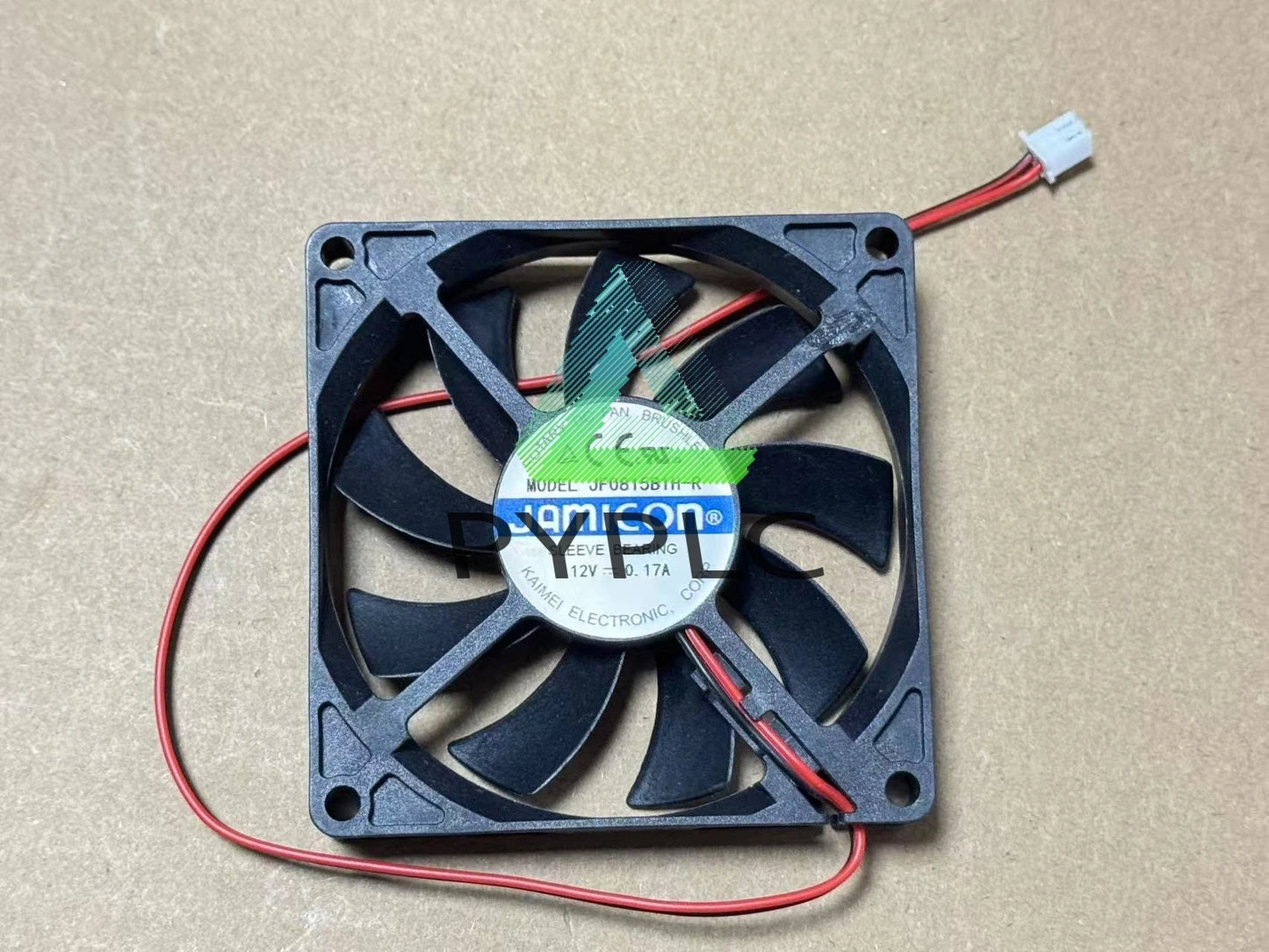 1 pcs JAMICON Fan JF0815B1H-R DC12V 0.17A 8CM 80X80X15MM 2 wire cooling fan
