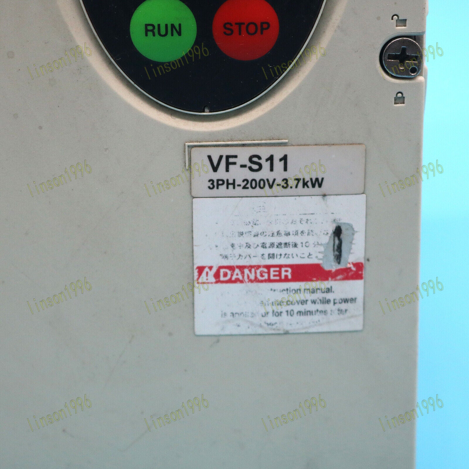 used 1PC VFS11-2037PM-AN (R5) For TSB 3.7KW 220V Frequency Converter SPOT STOCKS - KOEED
