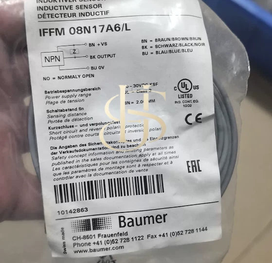 1PCS Baumer IFFM 08N17A6/L Photoelectric switch sensor Fast Delivery