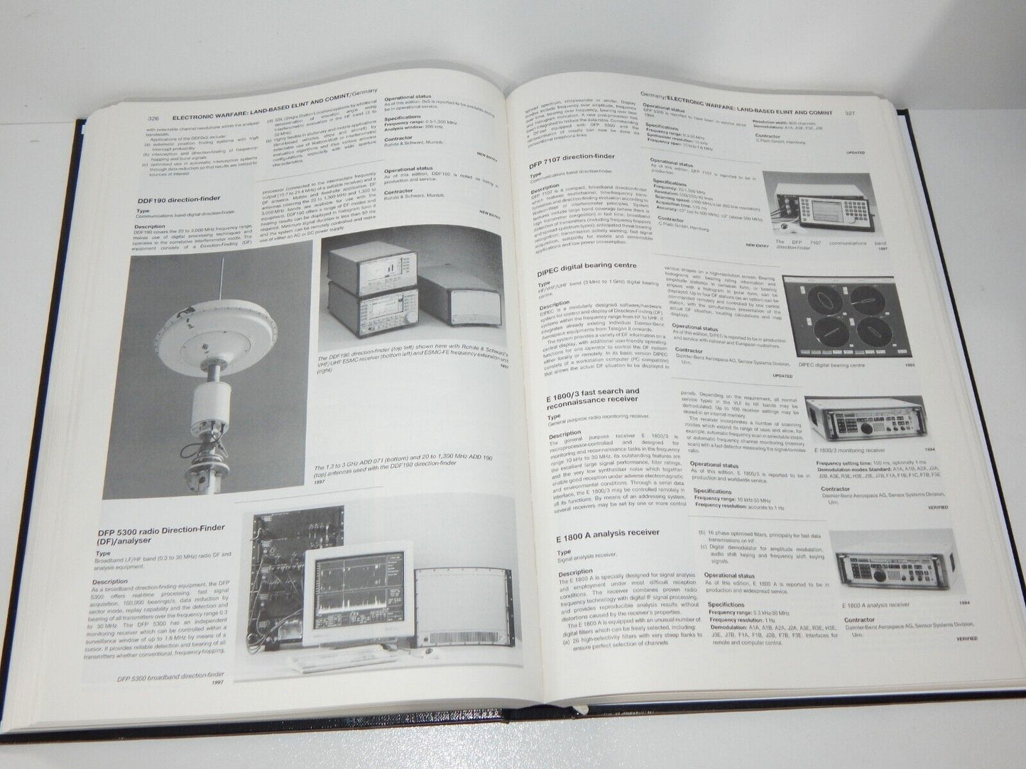 Jane's Radar & Electronic Warfare Systems (1997-98) Military Book - KOEED