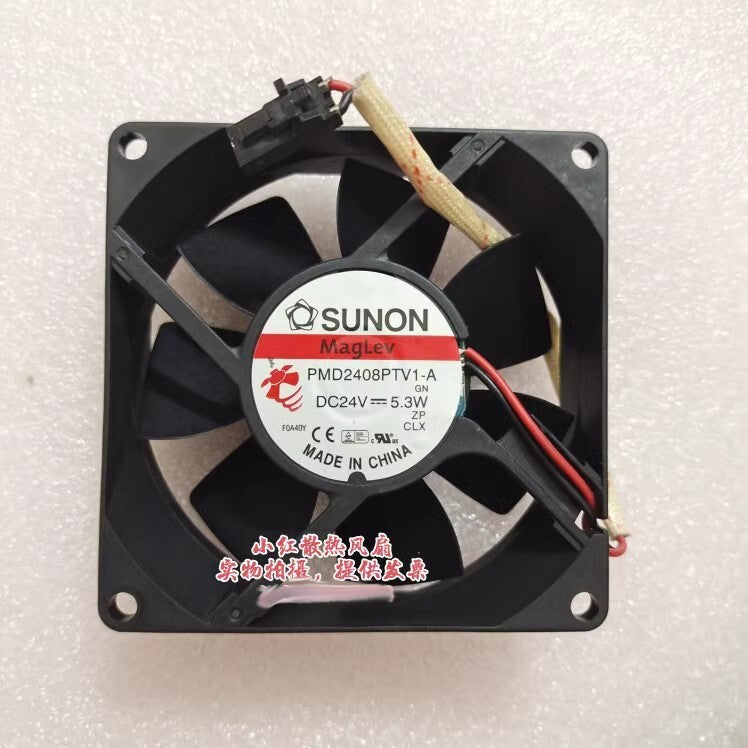SUNON SPMD2408PTV1-A 8025 24V 5.3W 8cm 2 wire Inverter Fan