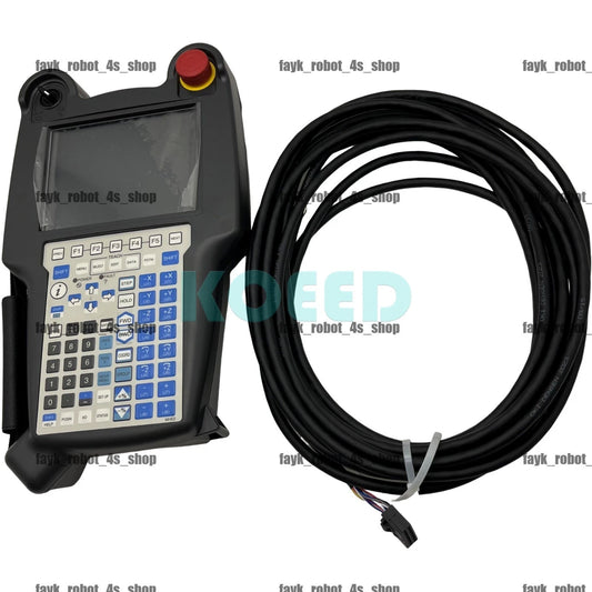 Refurbished A05B-2255-C105#EAW Teach pendant+ L=10.5MC cable For Fanuc robot