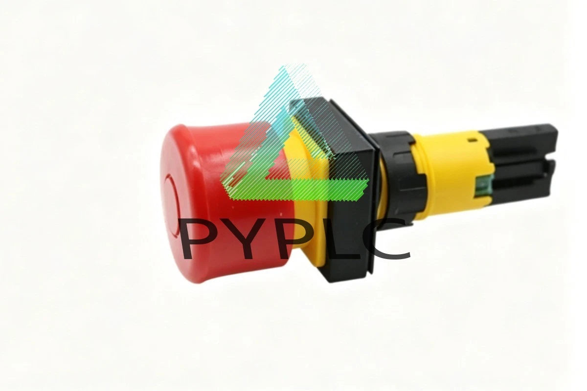 1Pcs FIT FOR 16mm emergency stop button with light Q25PV