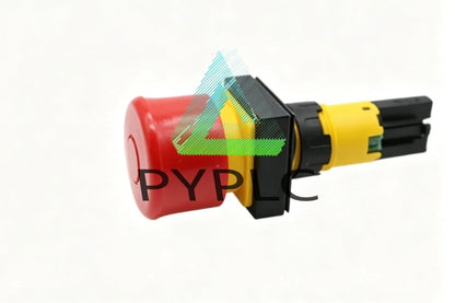 1Pcs FIT FOR 16mm emergency stop button with light Q25PV