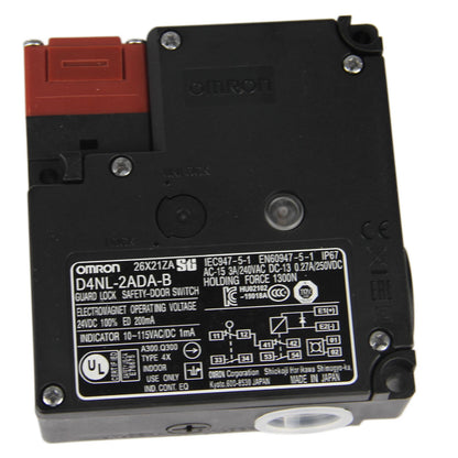 Omron D4NL-2ADA-B Guard Lock Safety Limit Switch