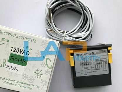 new 1PC For SHANGFANG Temperature Controller ED106 120VAC - SHANGFANG