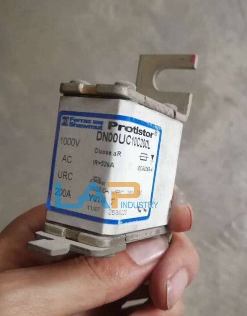 Ferraz Shawmut Fuse DN00UC10C200L 200A 1000V - 1 Piece - FERRAZ SHAWMUT