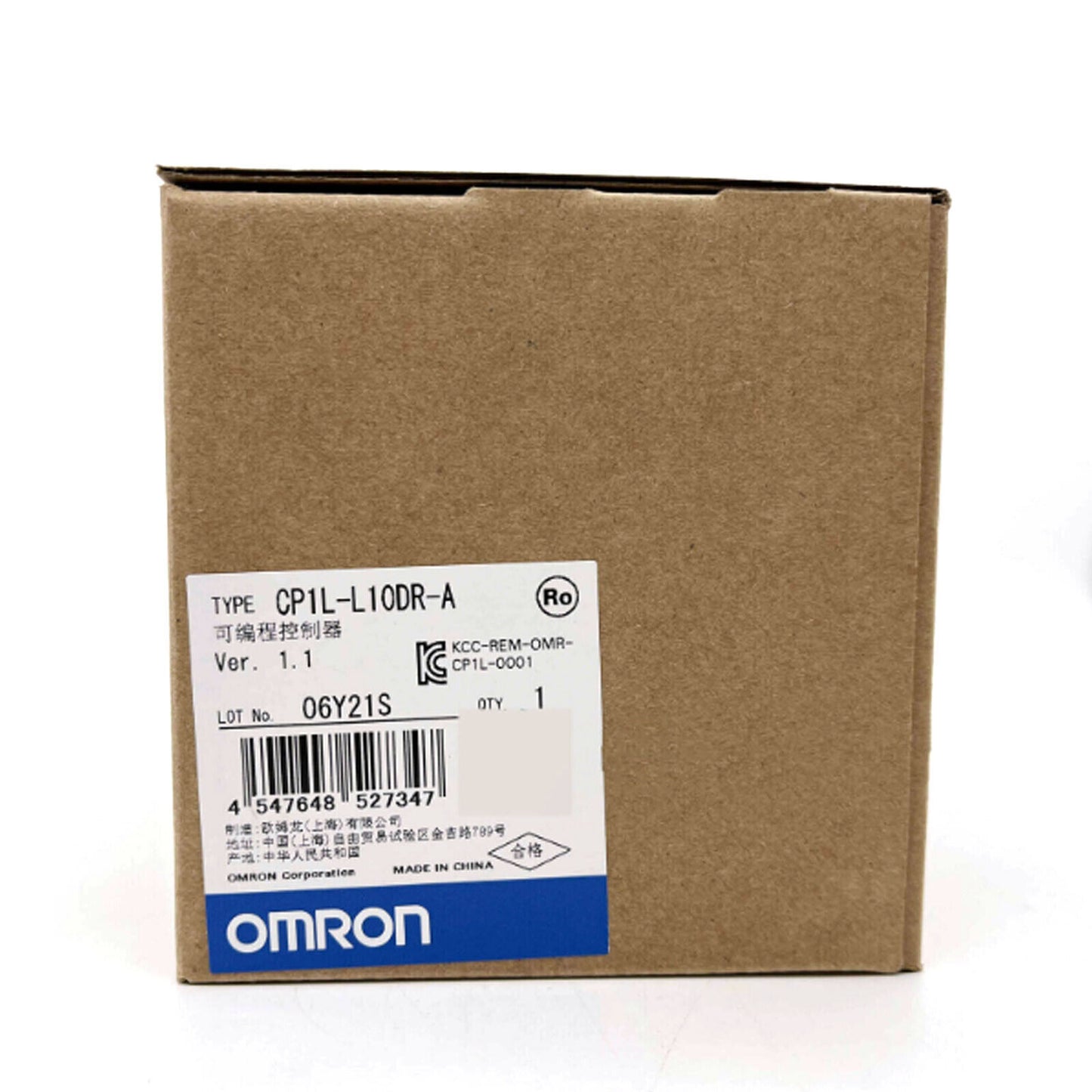 Omron CP1L-L10DR-A PLC Module with Box - OMRON