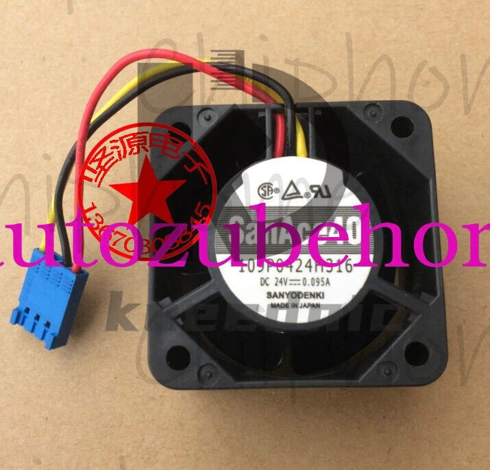 FOR Sanyo SANYO DC24V 0.095A 40 * 40 * 28 Axial Fan 109P0424H316