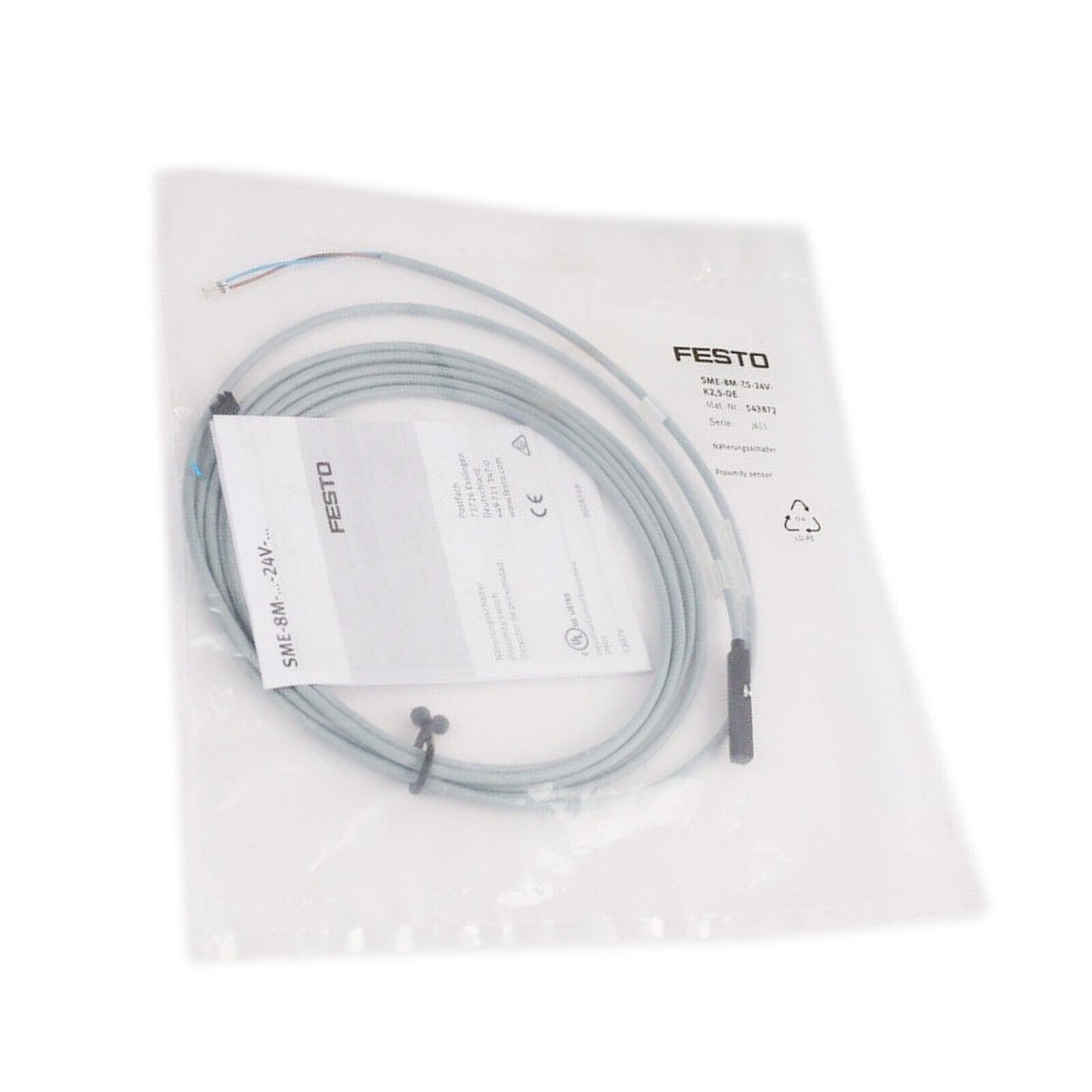FESTO SME-8M-ZS-24V-K-2.5-OE Magnetic Switch - FESTO