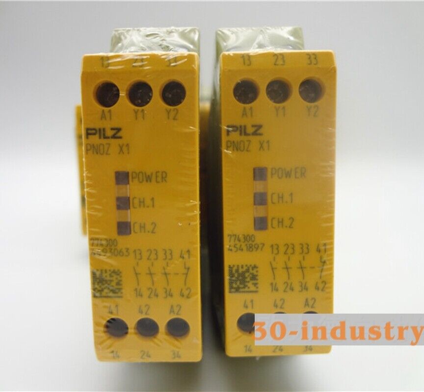 QTY:1 NEW FOR Pilz Safety Relay PNOZ X1 774300 24VAC/DC Pilz