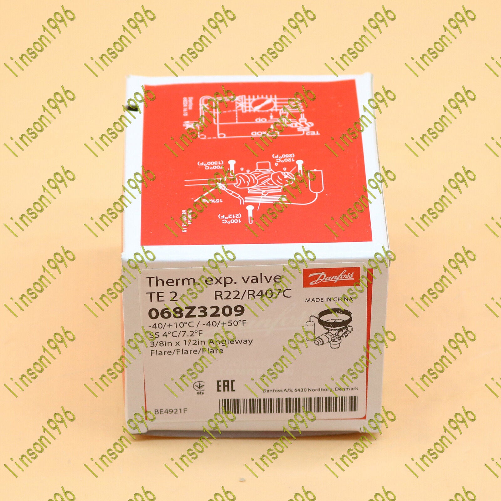 new 1PC For DANFOSS TEX2 068Z3209 Thermal Expansion Valve In Box Fast Delivery - KOEED