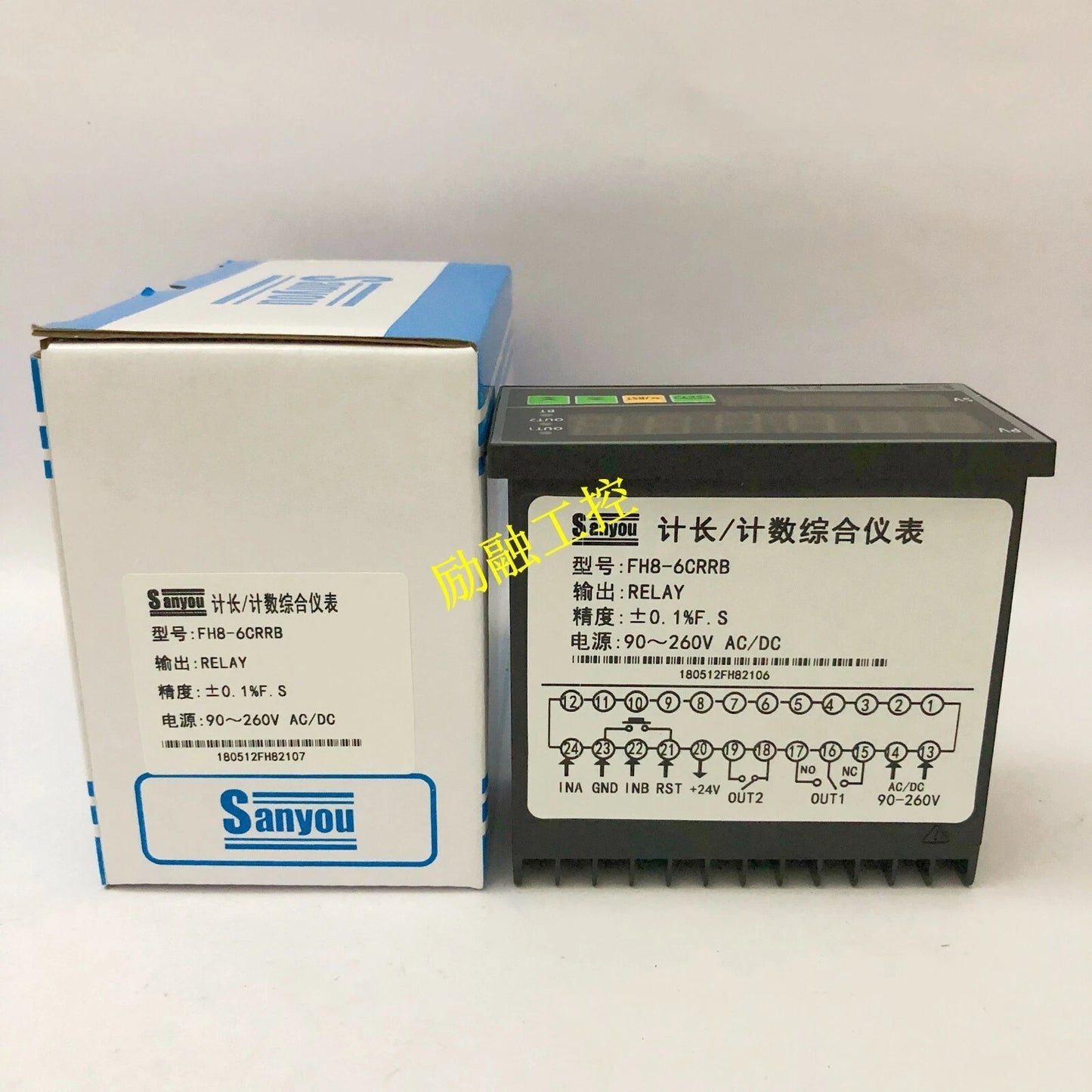 1PCS FH8-6CRRB metering/counting integrated meter