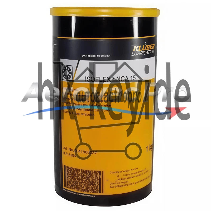 KLUBER Lubrication ISOFLEX NCA 15 Grease 1Kg ( 35.3 OZ) NCA15 SAFE RELIABLE