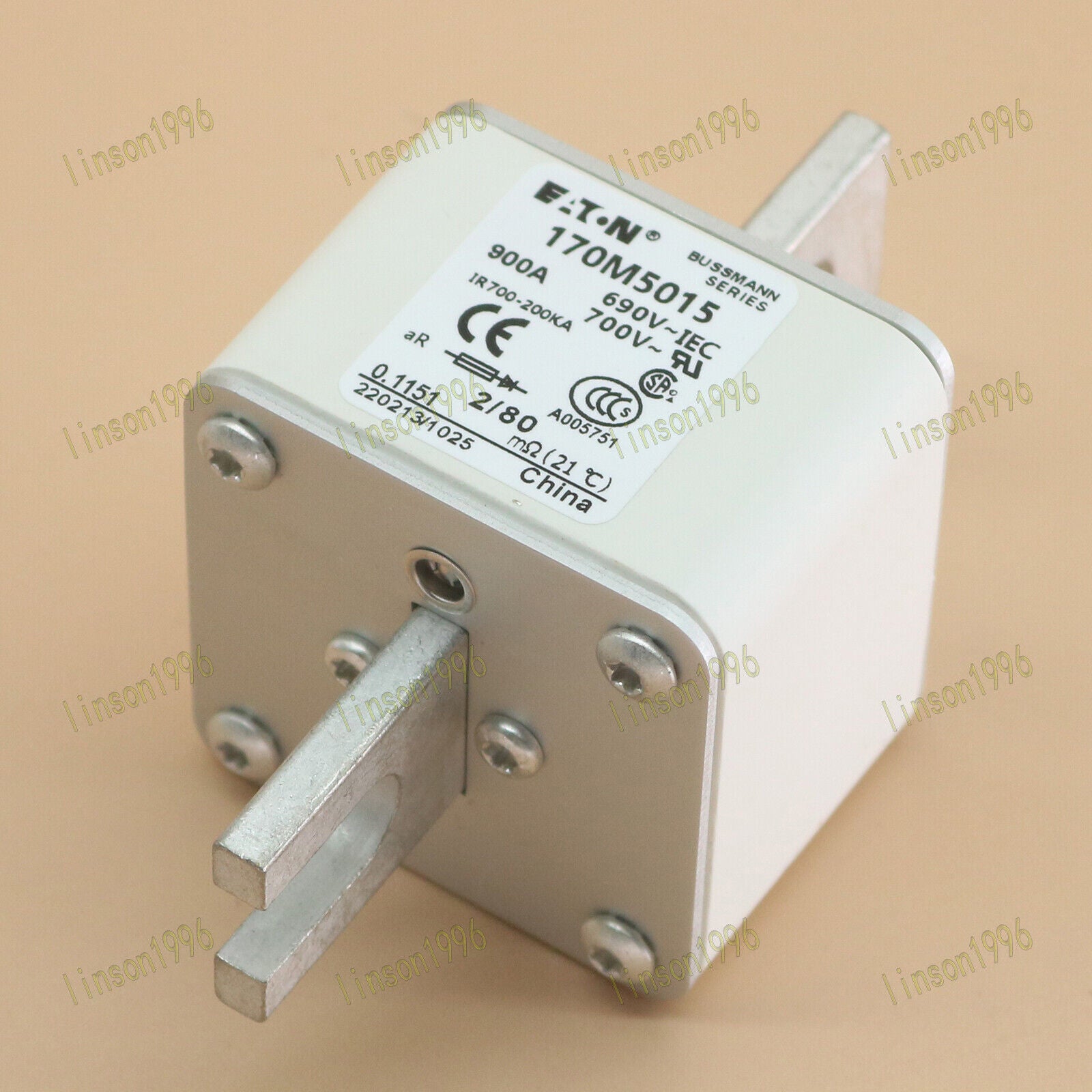 New One Bussmann 170M5015 Fuse – Small Fuse Holder - BUSSMANN