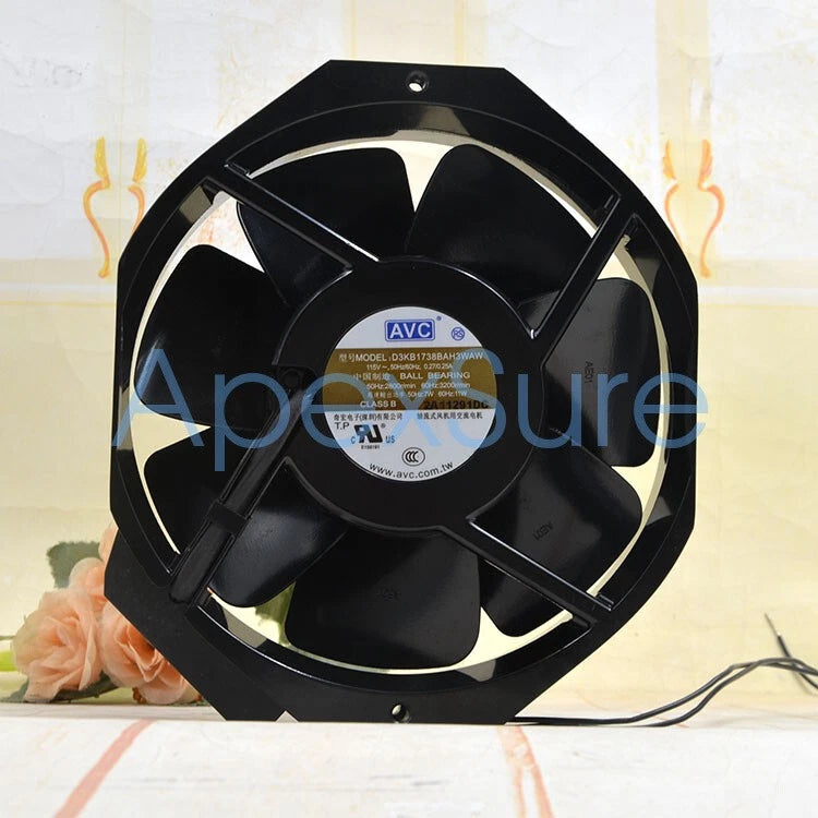 1pcs AVC D3KB1738BAH3WAW 17CM 115V 17238 metal inverter fan