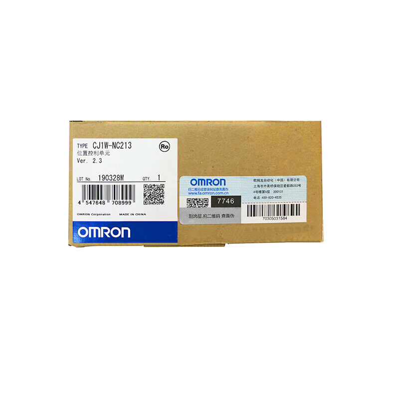 New OMRON CJ1W-NC213 Module Automation Control - OMRON