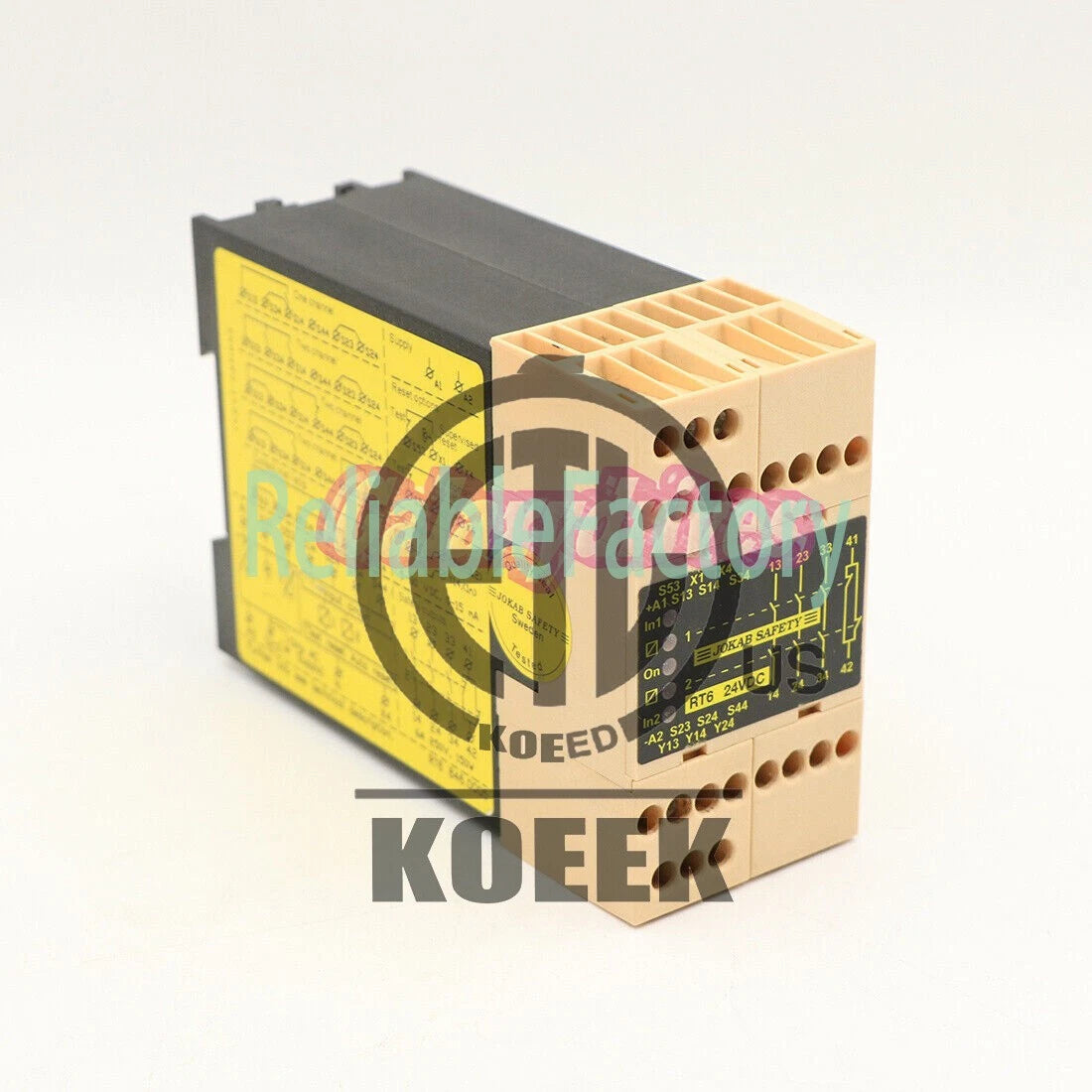 1PCS Jokab Safety ABB RT6-24VDC Safety Relay