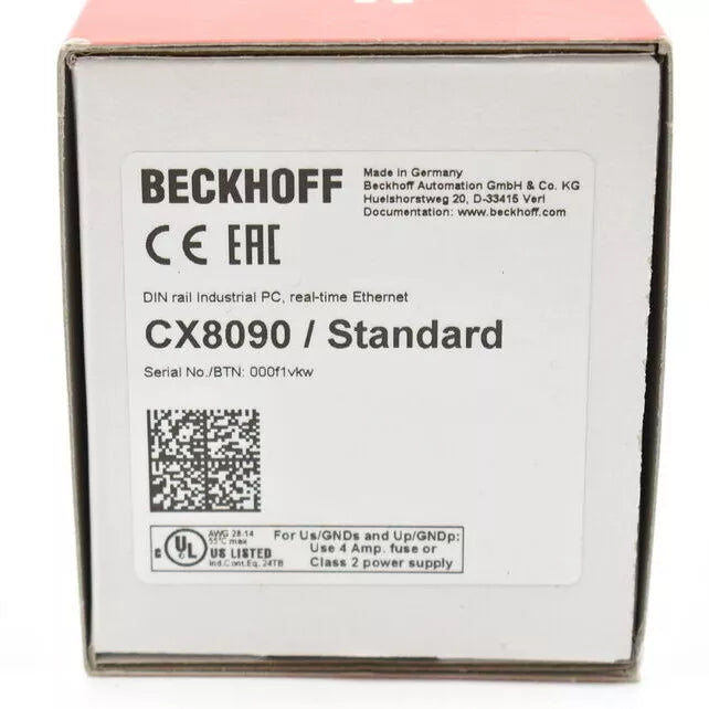 Beckhoff CX8090 Controller Module 1PC New - BECKHOFF