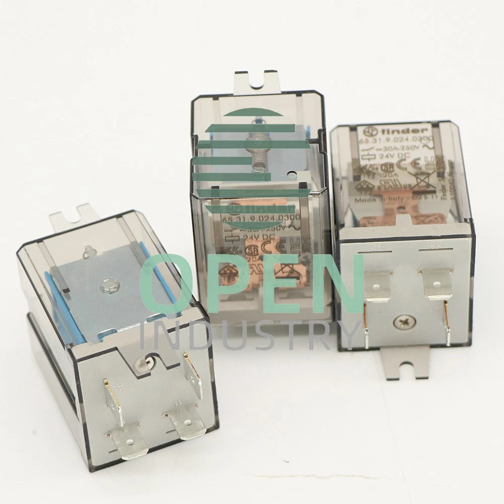 1PCS 65.31.9.024.0300-24vdc 30a Finder Relay 65.31 24VDC 30A 4PIN