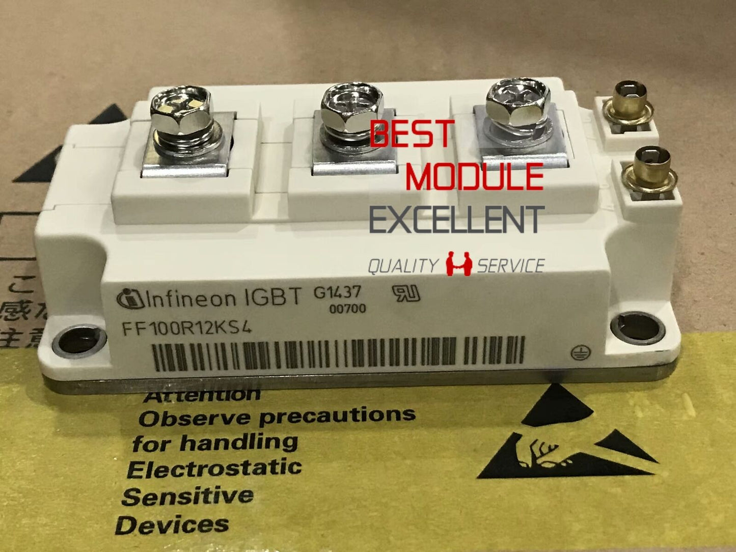 New 1PCS INFINEON FF100R12KS4 Power Supply Module - INFINEON