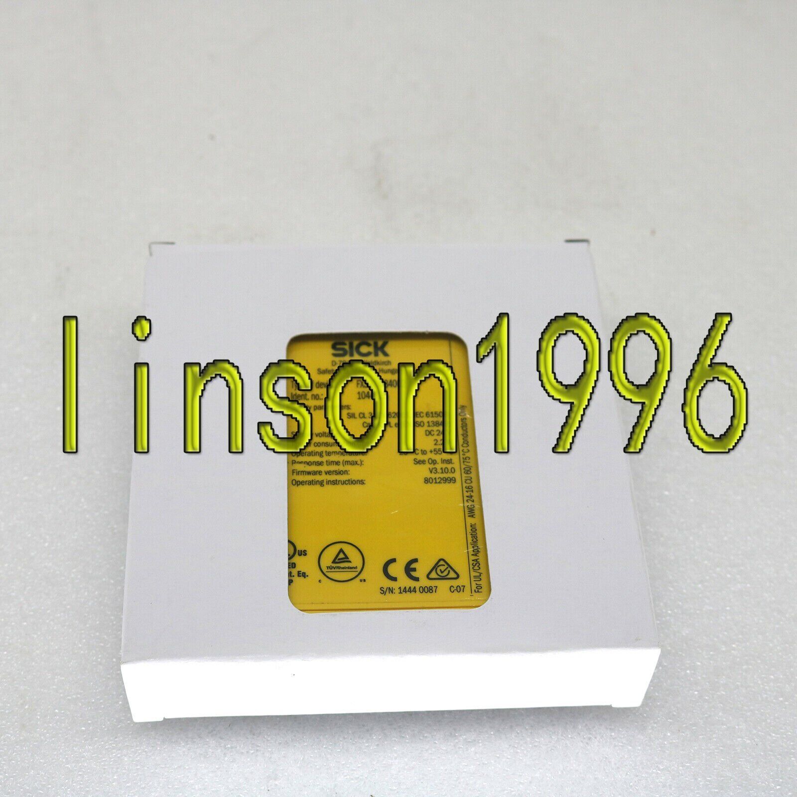 1PC FX3-XTIO84002 Safety Relays IO Module – Spot Stocks Available - SICK