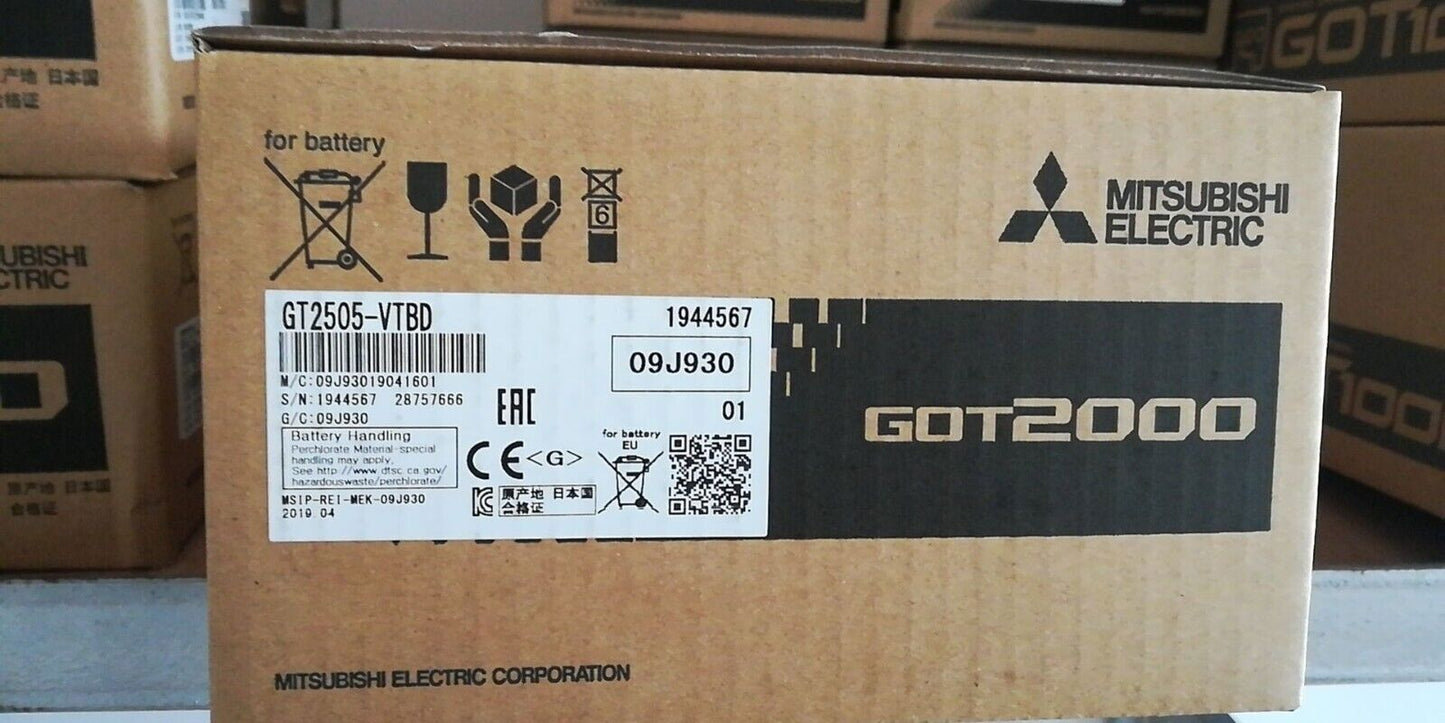 MITSUBISHI GT2505-VTBD HMI Touch Panel PLC Human-Machine Interface Solution - MITSUBISHI