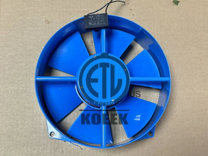 1PC blue axial flow fan welding machine fan cooling fan 200FZY2-D 220v 50Hz 65W