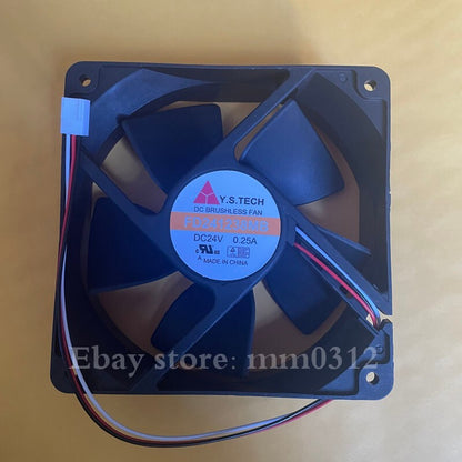 1pcs Y.S.TECH FD241238MB 12038 24V 12CM Double Ball Inverter Cooling Fan