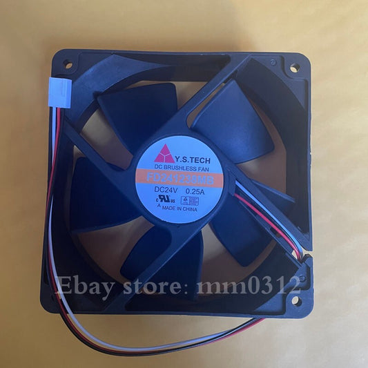 1pcs  Y.S.TECH FD241238MB 12038 24V 12CM Double Ball Inverter Cooling Fan