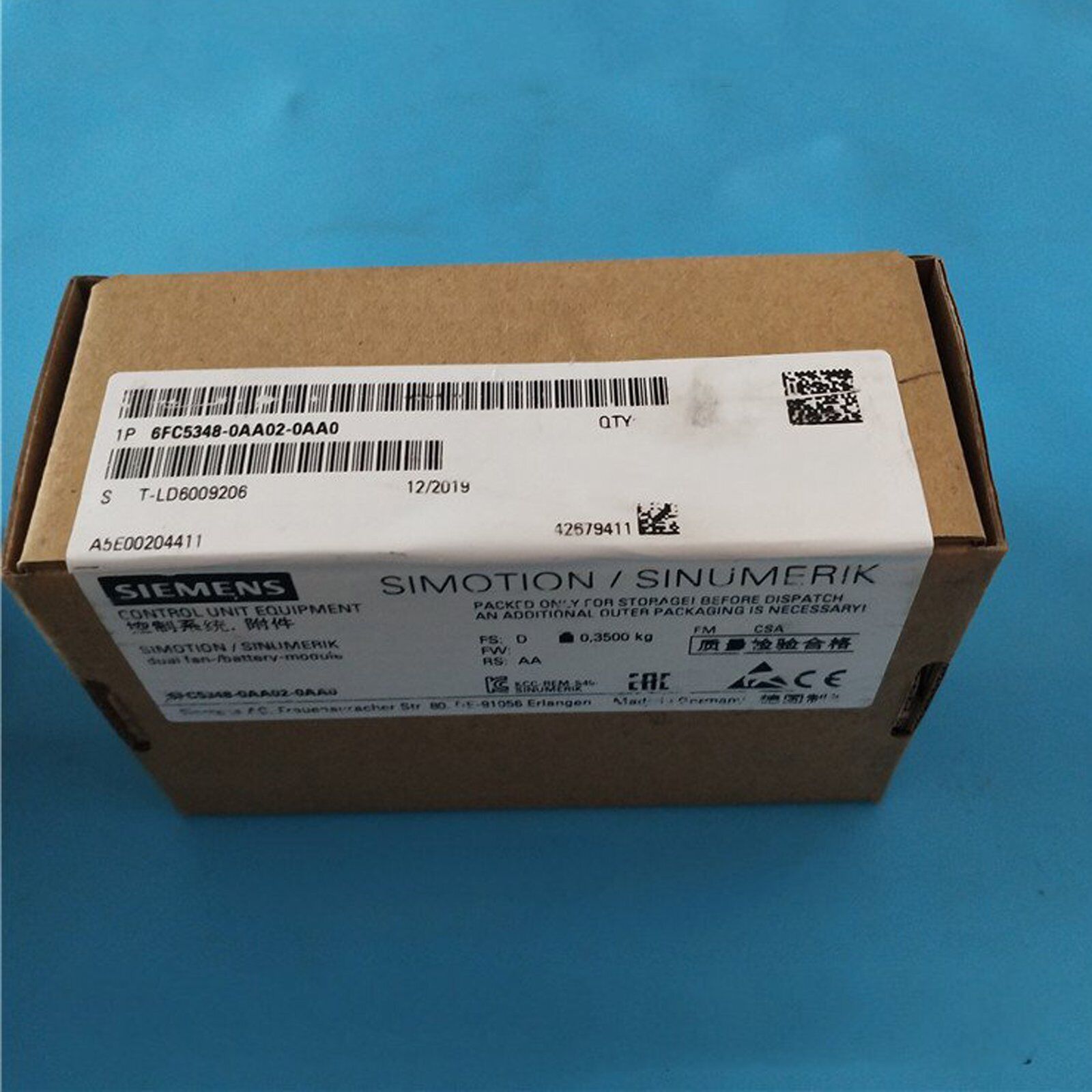 new  SIEMENS 6FC53480AA020AA0 Module 6FC5348-0AA02-0AA0 Fast Delivery