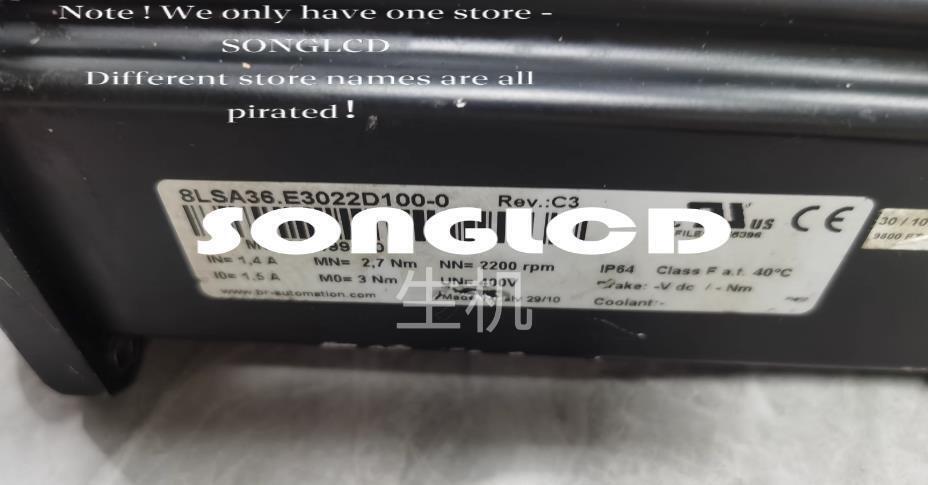 1PCS 8LSA36.E3022D100-0 Servo Motor - OMRON