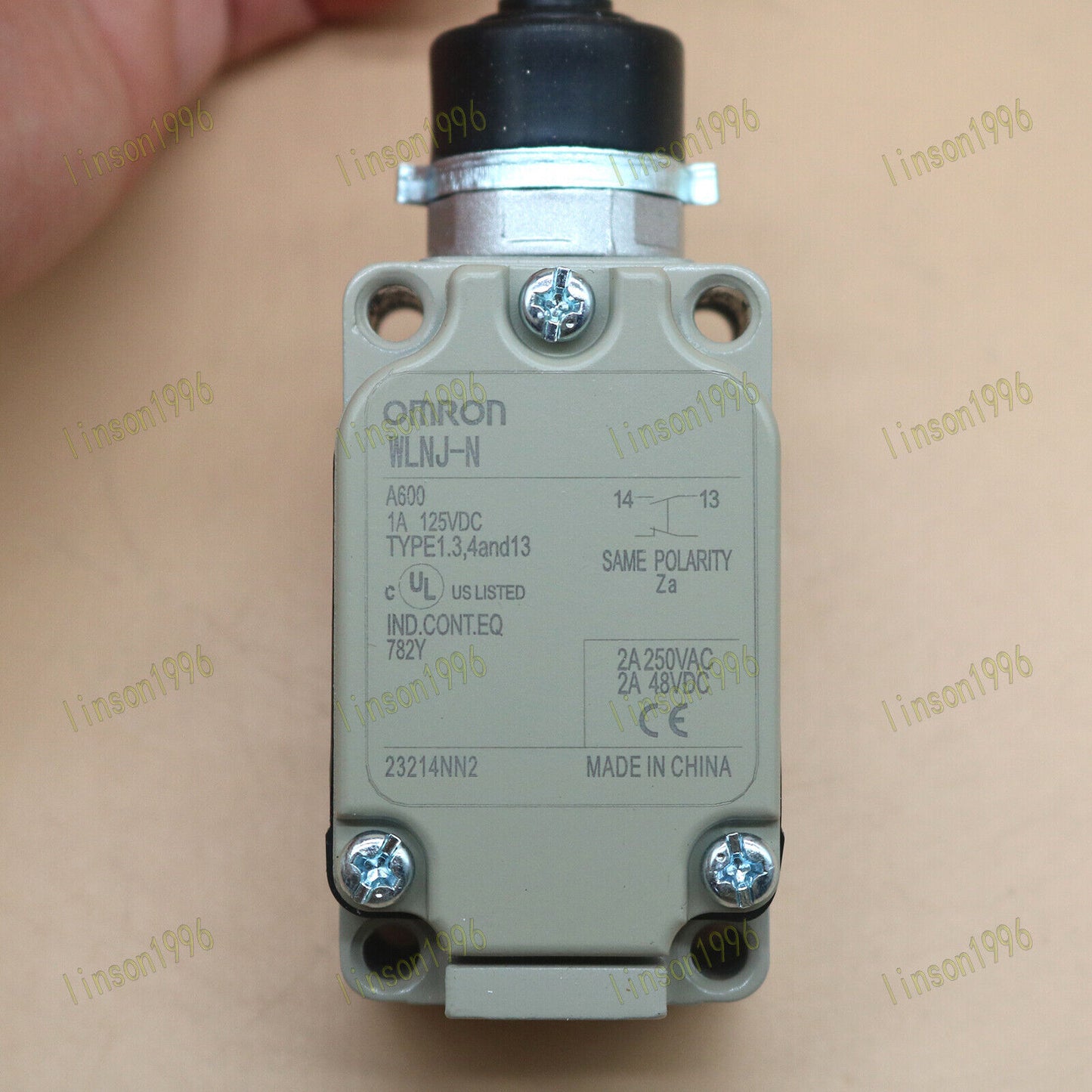 OMRON WLNJ-N Limit Switch, High-Speed shipping - OMRON