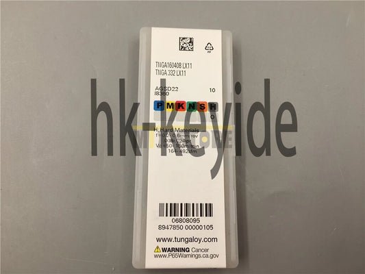 10pcs/box Tungaloy TNGA160408 LX11