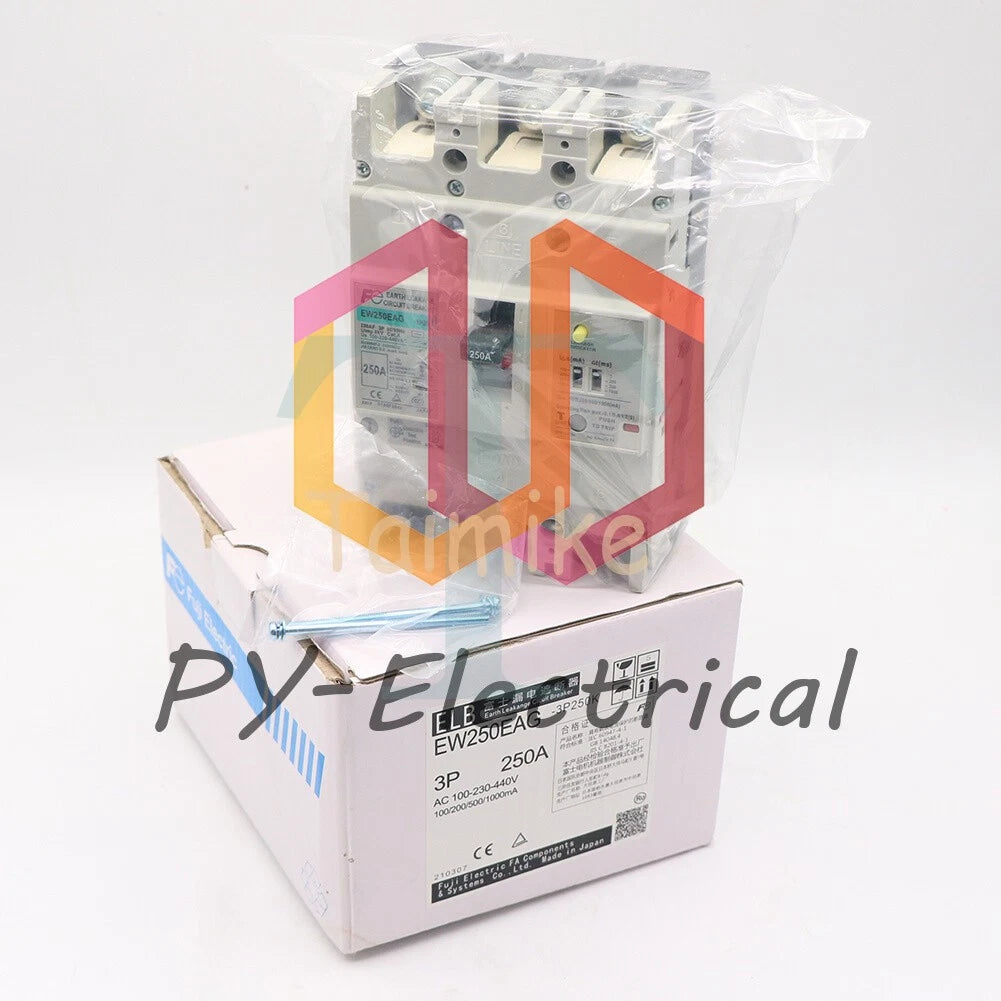 Fuji EW250EAG 3P 250A EW250EAG-3P250 Breaker (1PCS)