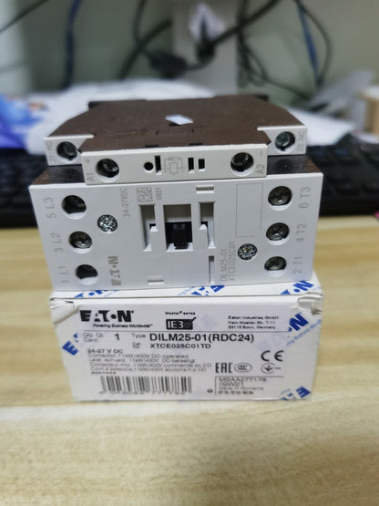 1PCS Eaton Moeller DILM25-01 RDC24 XTCE025C01TD Contactor 24-27VDC