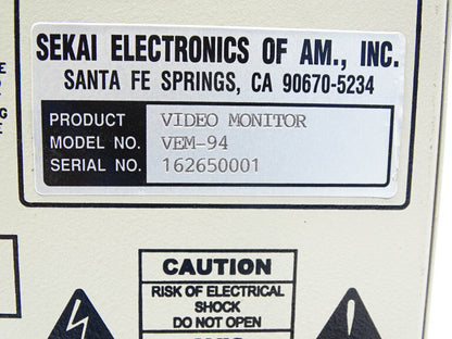 SEKAI ELECTRONICS VEM-94 HMI with advanced features and high precision - SEKAI ELECTRONICS