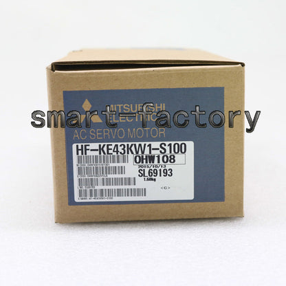 Mitsubishi HFKE43KW1S100 AC SERVO MOTOR In Box Model HF-KE43KW1-S100 - MITSUBISHI