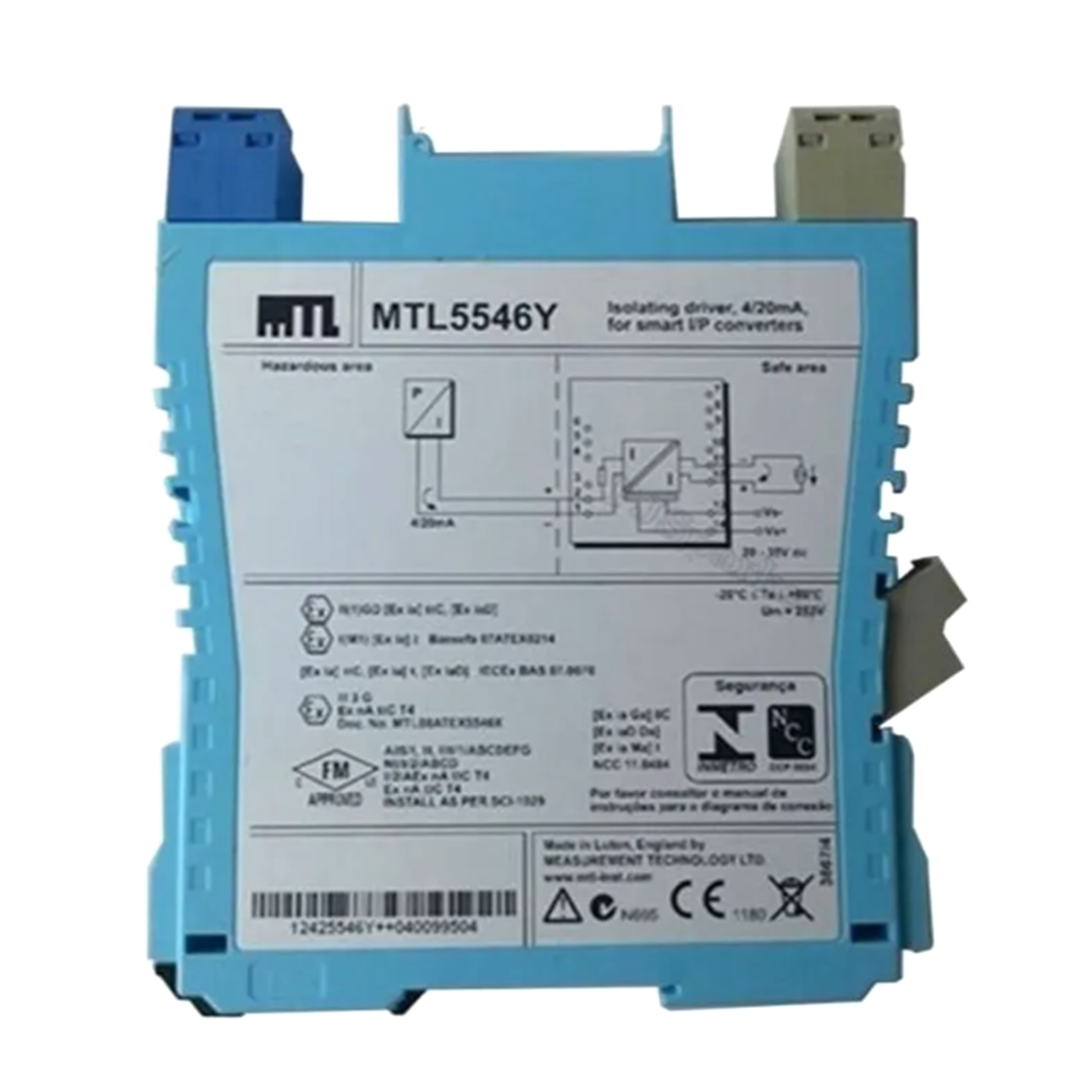 new EATON MTL5546Y Isolating Driver 5546Y Model EATON Isolating Driver 5546Y - EATON