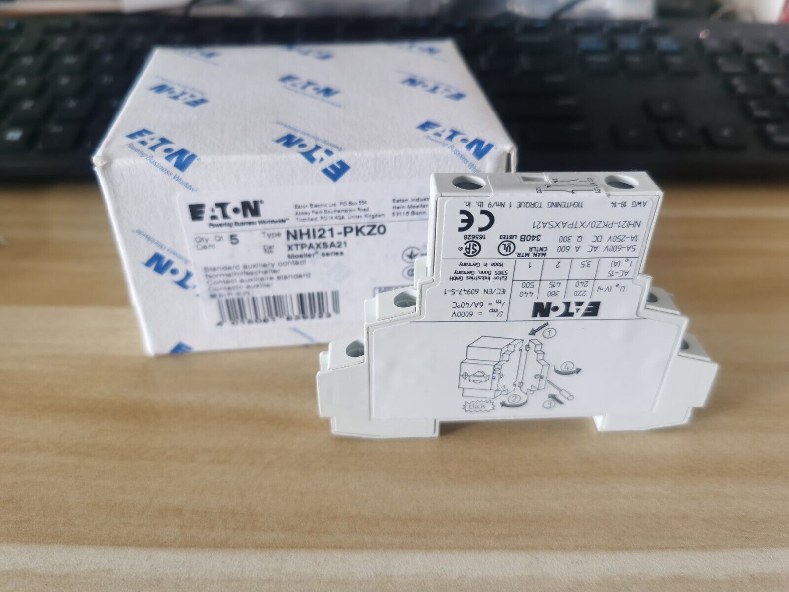 Eaton Moeller NHI21-PKZ0 XTPAXSA21 - EATON MOELLER