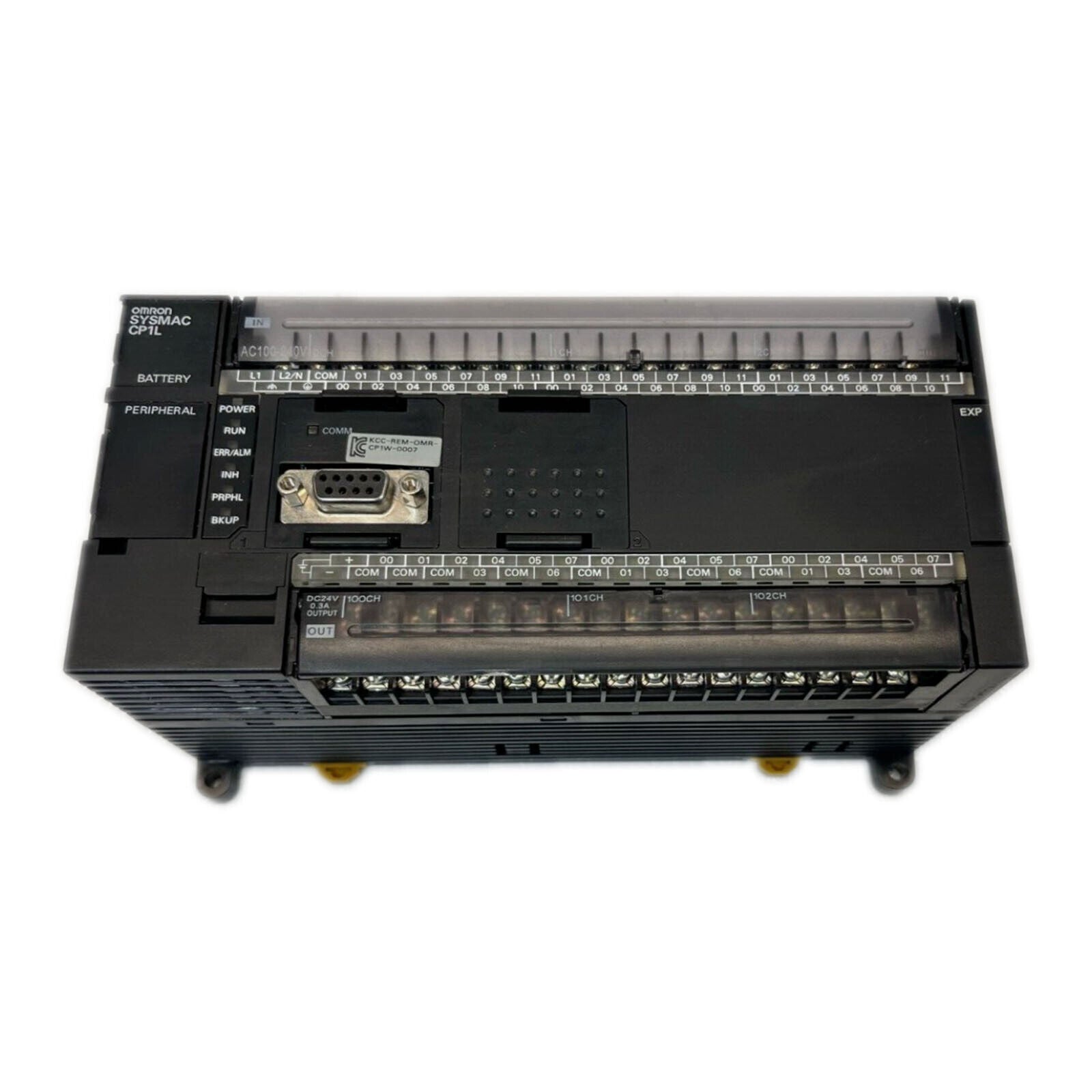 OMRON CP1L-M60DR-A PLC programmable logic controller with RS-485 RS-422 Modbus twisted pair Ethernet communication industrial control system - OMRON