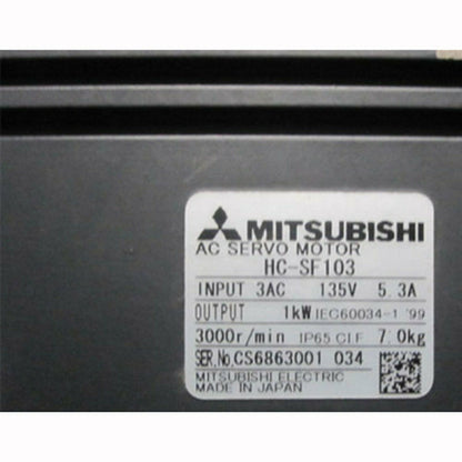 1PC HCSF103 AC Servo Motor - MITSUBISHI